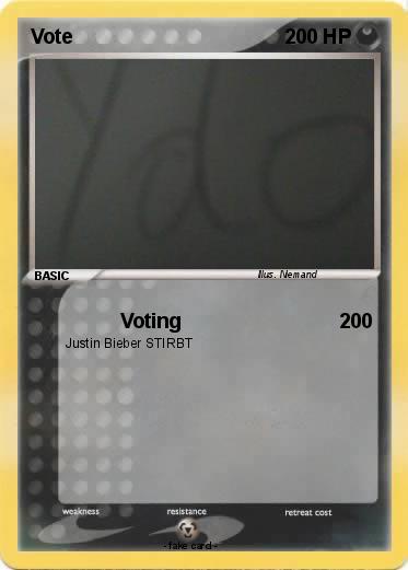 Pokemon Vote