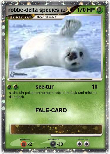 Pokemon robbe-delta species