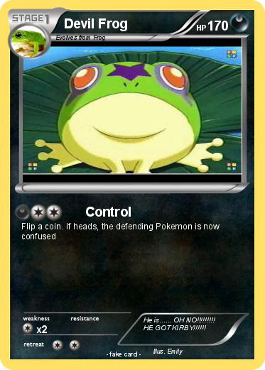 Pokemon Devil Frog