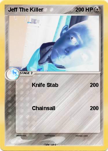 Pokemon Jeff The Killer