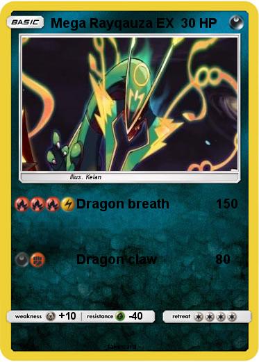 Pokemon Mega Rayqauza EX