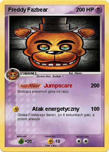 Pokemon Freddy Fazbear