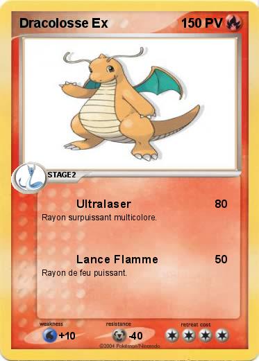 Pokemon Dracolosse Ex