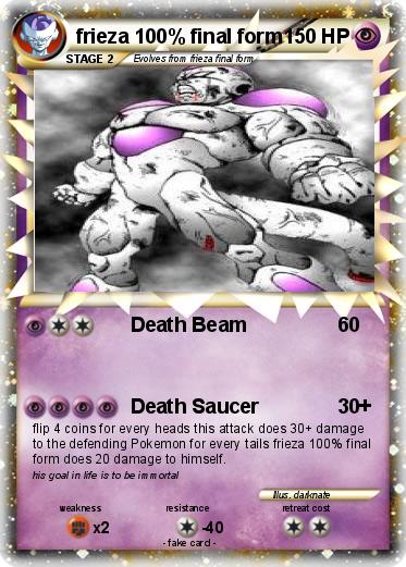 Pokemon frieza 100% final form