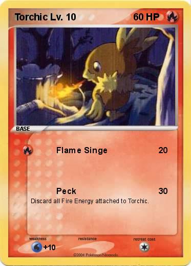 Pokemon Torchic Lv. 10