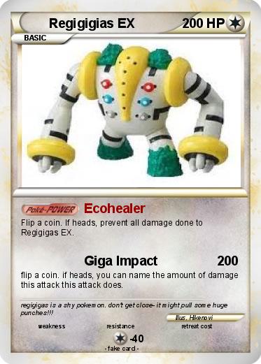 Pokemon Regigigias EX