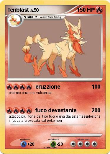 Pokemon fenblast