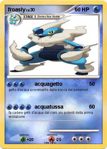 Pokemon froasly