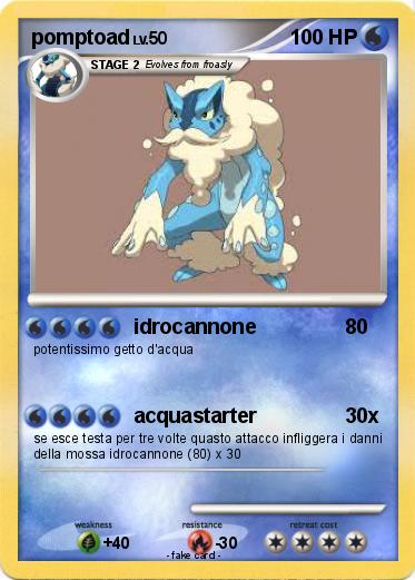 Pokemon pomptoad