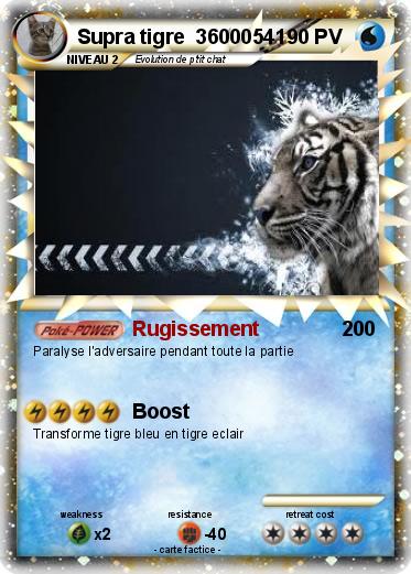 Pokemon Supra tigre  36000541