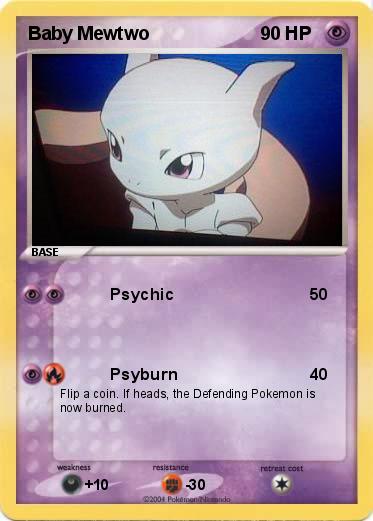 Pokemon Baby Mewtwo