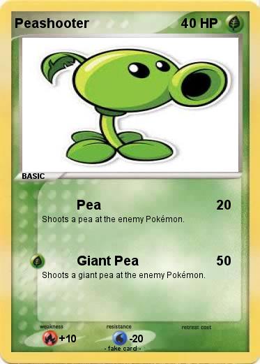 Pokemon Peashooter