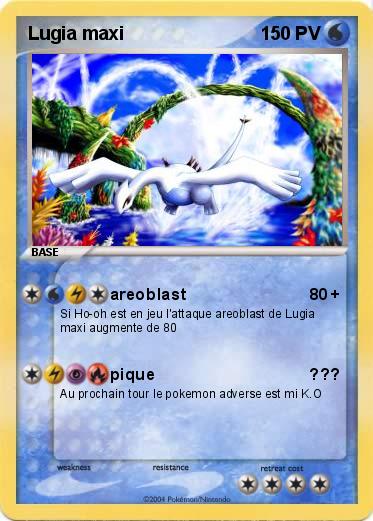 Pokemon Lugia maxi                 