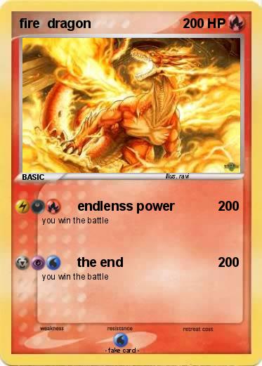 Pokemon fire  dragon