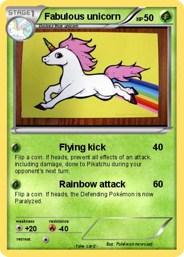 Pokemon Fabulous unicorn