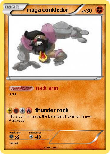 Pokemon maga conkledor