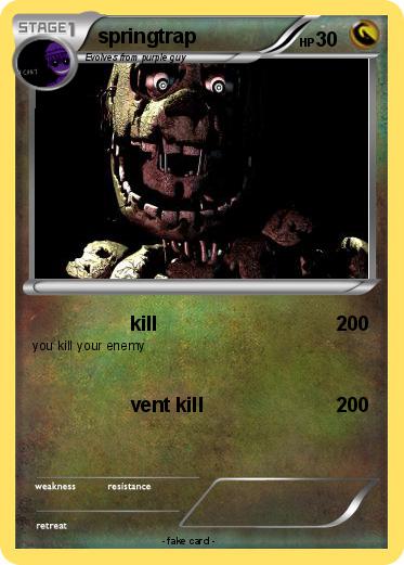 Pokemon springtrap