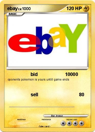 Pokemon ebay