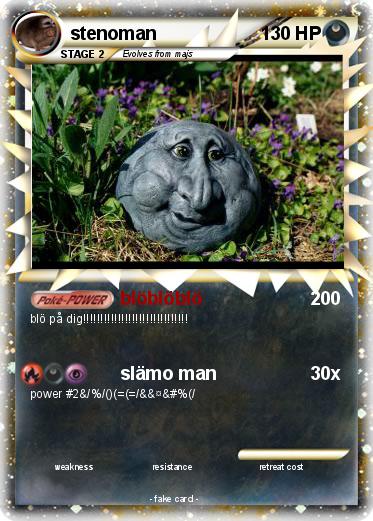 Pokemon stenoman