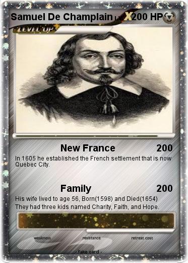 Pokemon Samuel De Champlain