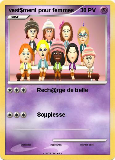 Pokemon vest$ment pour femmes