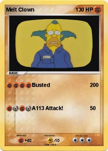 Pokemon Melt Clown