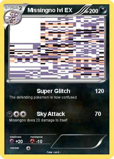 Pokemon Missingno lvl EX