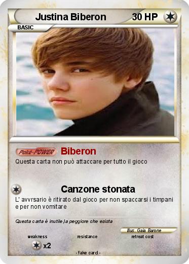 Pokemon Justina Biberon