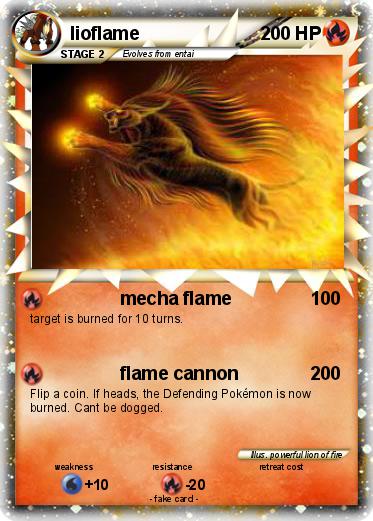 Pokemon lioflame