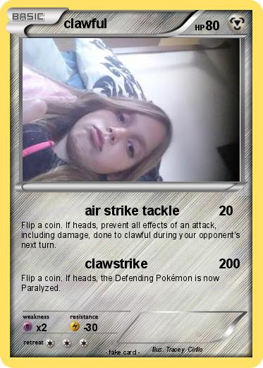 Pokemon clawful