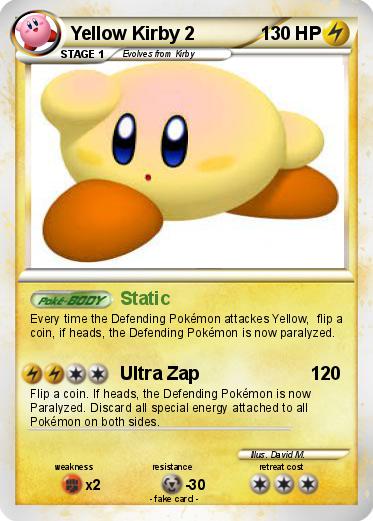 Pokemon Yellow Kirby 2