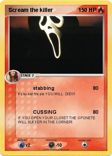 Pokemon Scream the killer