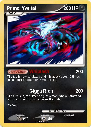 Pokemon Primal Yveltal
