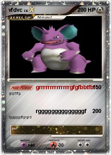 Pokemon vfdvc