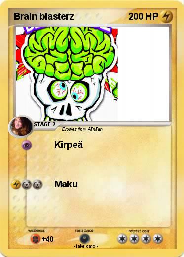 Pokemon Brain blasterz