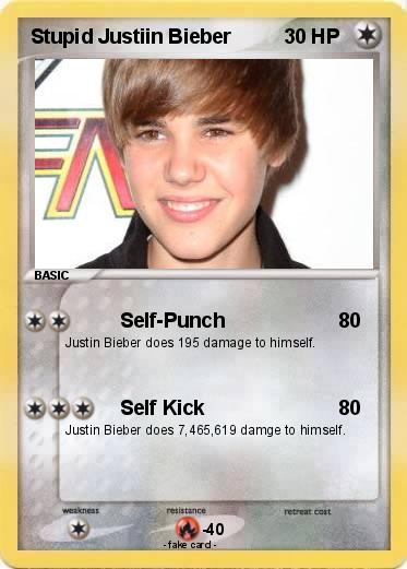 Pokemon Stupid Justiin Bieber