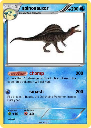 Pokemon spinosauxar