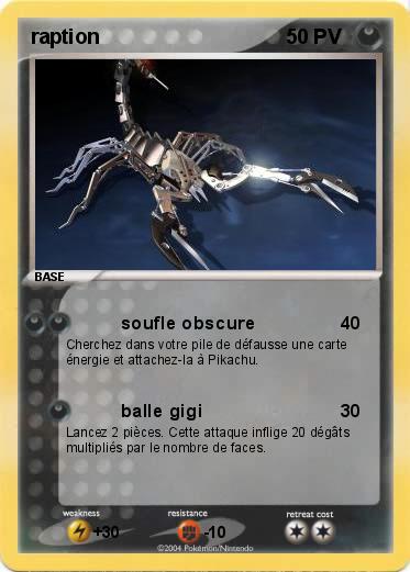 Pokemon raption