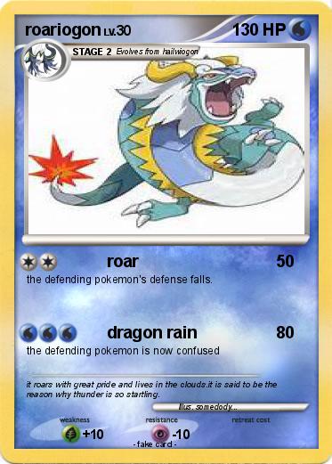 Pokemon roariogon