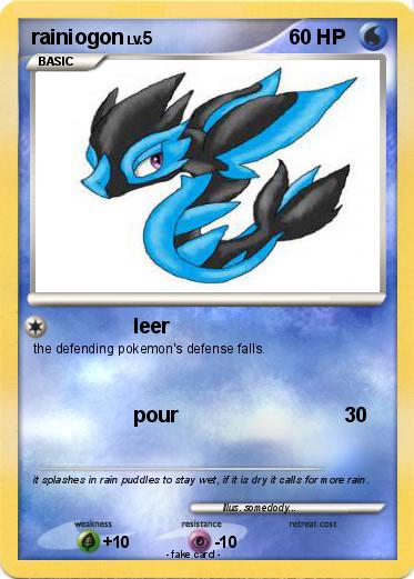 Pokemon rainiogon