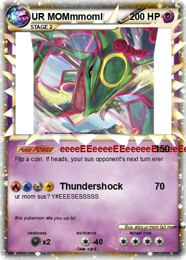 Pokemon UR MOMmmoml