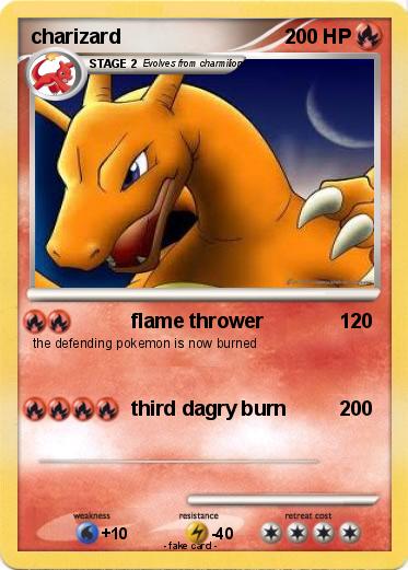 Pokemon charizard