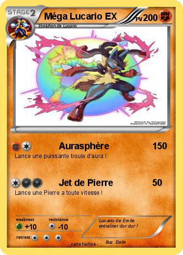 Pokemon Méga Lucario EX