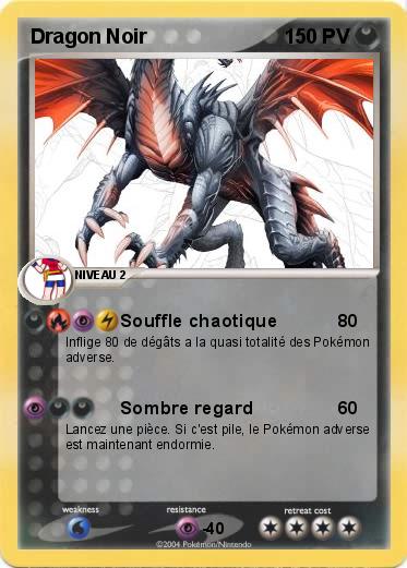 Pokemon Dragon Noir