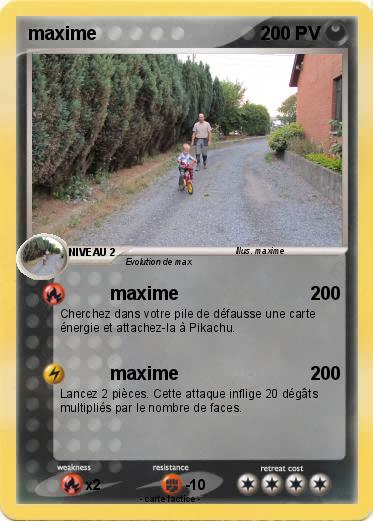 Pokemon maxime