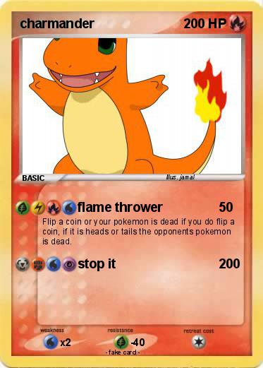 Pokemon charmander