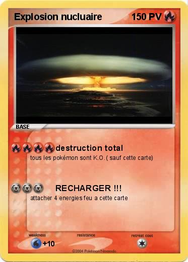 Pokemon Explosion nucluaire