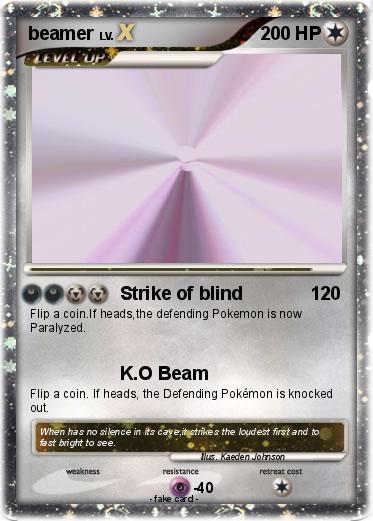Pokemon beamer