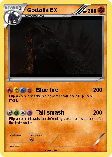 Pokemon Godzilla EX