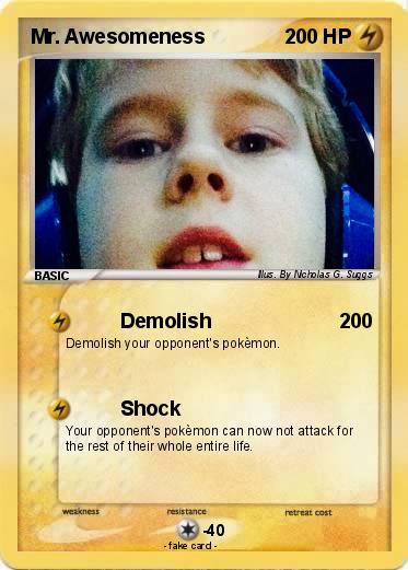Pokemon Mr. Awesomeness